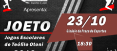 Jogos Escolares de Teófilo Otoni começam dia 23/10