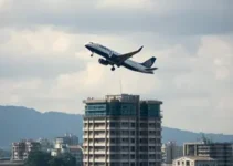 decolagem do avião que atingiu prédio em BH