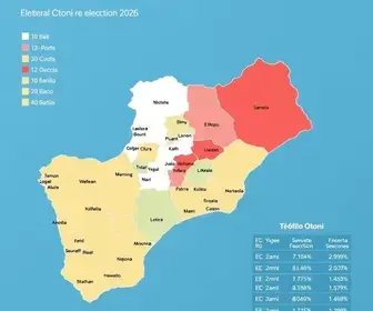 mapa da apuração das eleições 2026 em Teófilo Otoni